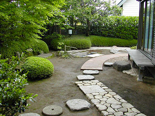 松本邸のお庭